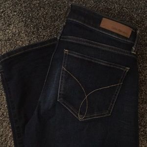 Calvin Klein Dark Blue Jean Straight Leg W27 L30